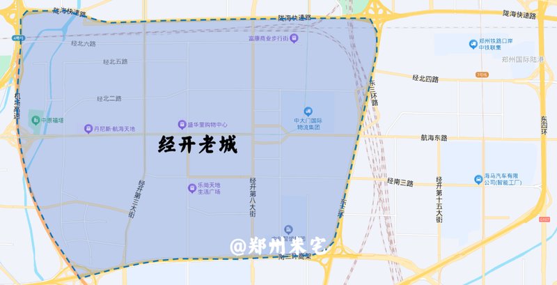  郑州经开老城与滨河板块，30多个小区价格区间全解析。 房产家居