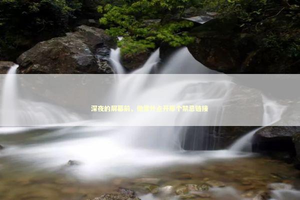 深夜的屏幕前，他意外点开那个禁忌链接 游戏攻略